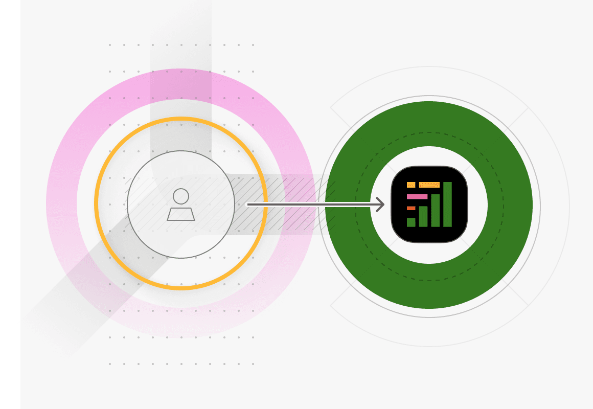 Simple transfer process visualization